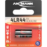 Ansmann 4LR44 Batterie à usage unique Alcaline Batterie à usage unique, Alcaline, 6 V, 1 pièce(s), Orange, Ampoule