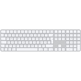 Apple Magic Keyboard avec Touch ID et pavé numérique Argent/Blanc, Layout DE