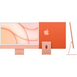 Apple iMac 59,62 cm (24") M1 8-Core, Systéme-MAC Orange/orange vif