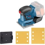 Bosch GSS 18V-10 Professional Ponceuse orbitale aléatoire 22000 OPM Noir, Bleu, Rouge, Ponceuse vibrante Bleu/Noir, Ponceuse orbitale aléatoire, Noir, Bleu, Rouge, 22000 OPM, 1,6 mm, 80 dB, 76 dB