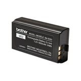 Brother BA-E001 Batterie rechargeable pour étiqueteuse originale Noir, Batterie, Noir, 1 pièce(s)