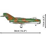 COBI Collection historique - Lim-5 ( MiG-17F ) Armée de l'air de l'Allemagne de l'Est, Jouets de construction Échelle 1:32