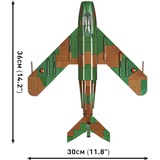 COBI Collection historique - Lim-5 ( MiG-17F ) Armée de l'air de l'Allemagne de l'Est, Jouets de construction Échelle 1:32