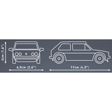 COBI Volkswagen Golf GTI (1976-1983), Jouets de construction Bleu, Échelle 1:35