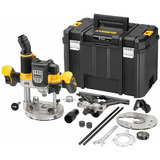 DEWALT Défonceuse sans fil DCW620NT-XJ, 18 Volts, Fraiseuse Jaune/Noir