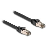 DeLOCK Câble réseau RJ-45 Cat.6a U/FTP ultra flexible Noir