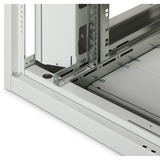 Digitus Armoire réseau série Unique - 800x800 mm (LxP), Armoire informatique Gris clair
