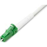 Digitus Câble de descente FTTH soufflable SM 1F LC/APC 50m Blanc