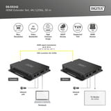 Digitus DS-55342, Extension HDMI Noir