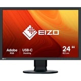 EIZO CS2400S ColorEdge 24.1" Moniteur Noir, 1x DisplayPort, 1x HDMI, 1x USB-C, 4x USB-A