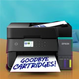 Epson EcoTank ET-3950 all-in-one, Imprimante multifonction Noir, Numérisation, copie, Wi-Fi, jusqu'à 3 ans d'encre inclus