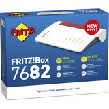 FRITZ! Box 7682, Routeur Blanc/Rouge