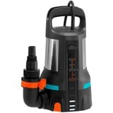 GARDENA Pompe 11000 Aquasensor , Pompe submersible et pression Noir/en acier inoxydable, 9034-20