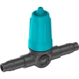 GARDENA Tête goutte-à-goutte réglable du Micro-Drip-System 0-15 l/h, Goutteurs Noir/Turquoise