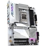 GIGABYTE B650E AORUS ELITE X AX ICE carte mère socket AM5 Blanc/Argent, RAID, 2,5Gb-LAN, WLAN, BT, Sound, ATX