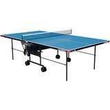 HUDORA Table de ping-pong Game, Appareil de fitness Bleu/Noir