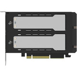 Icy Dock ExpressSlot Elite MB842MP-B, Carte d'interface Noir/Argent