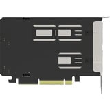 Icy Dock ExpressSlot Elite MB842MP-B, Carte d'interface Noir/Argent