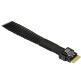 Inter-Tech Câble SFF 8654-8i > 2x SFF 8654-4i Noir