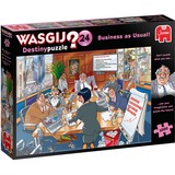 Jumbo Destiny 24 1000pcs, Puzzle Wasgij Destiny 24 1000pcs, 1000 pièce(s), Dessins animés, 12 an(s)
