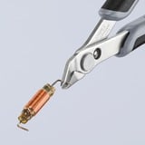 KNIPEX Couteaux électroniques Super Knips ESD 78 13 125 ESD , Pinces électroniques Gris
