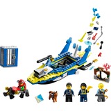 LEGO City - Missions des détectives de la police sur l’eau, Jouets de construction 60355