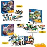 LEGO City - Missions des détectives de la police sur l’eau, Jouets de construction 60355