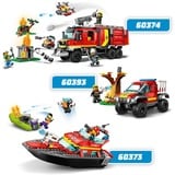 LEGO Ville - Bateau de sauvetage incendie, Jouets de construction 