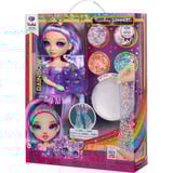 MGA Entertainment Rainbow High Shimmers with Slime - Violet, Poupée 