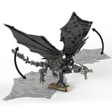 Mattel MEGA – Skyrim – Alduin Le Dévoreur de Mondes, Jouets de construction Jeu de construction, 17 an(s), Plastique, 619 pièce(s), 888,1 g