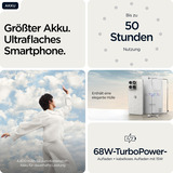 Motorola edge 70 512GB, Smartphone Gris clair