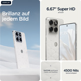 Motorola edge 70 512GB, Smartphone Gris clair