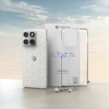 Motorola edge 70 512GB, Smartphone Gris clair