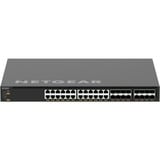 Netgear XSM4340FV Géré L3 1U Noir, Switch Géré, L3, Full duplex, Grille de montage, 1U