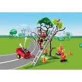 PLAYMOBIL Duck On Call - Pompier et chat, Jouets de construction 70917
