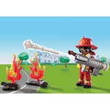 PLAYMOBIL Duck On Call - Pompier et chat, Jouets de construction 70917