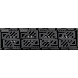 SilverStone FSM08B-MS, Boîtier disque dur Noir