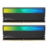 Team Group D524GB 8200-38 RGB bk K2 TEM, Mémoire vive Noir
