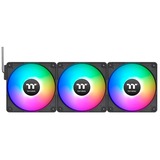 Thermaltake CT140 EX ARGB Sync PC Cooling Fan ventilateurs de boîtier Noir, 3 pièces, 140 x 140 x 25 mm, PWM