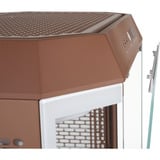 Thermaltake The Tower 600 boîtier midi tower Brun clair | 4x USB-A | 1x USB-C | Verre Trempé