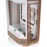 Thermaltake The Tower 600 boîtier midi tower Brun clair | 4x USB-A | 1x USB-C | Verre Trempé