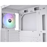 Thermaltake  boîtier midi tower Blanc | 2x USB-A | 1x USB-C | RGB | Verre Trempé