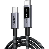 UGREEN 45612, Câble Noir/gris