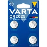 VARTA Pile bouton lithium CR2025, 3 volts, Batterie 