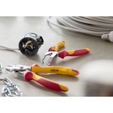 Wiha Pince de montage TriCut Professional électrique, Pince à dénuder Rouge/Jaune