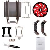 Xilence M403PRO Processeur Refroidisseur 12 cm Noir Refroidisseur CPU Refroidisseur, 12 cm, 500 tr/min, 1800 tr/min, 14,2 dB, 25,6 dB