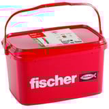 fischer Cheville DuoPower 6x30 Seau Gris clair/Rouge
