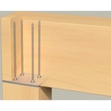 fischer Vis à bois PowerFull II 8,0x140 tête fraisée TX VG 