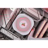 ALTERNATE ALT-ICUECS-AMD-003, PC gaming Blanc/transparent