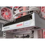 ALTERNATE Custom PC Series • iCUE Red Ice Madness Gaming-PC, PC gaming Blanc/transparent